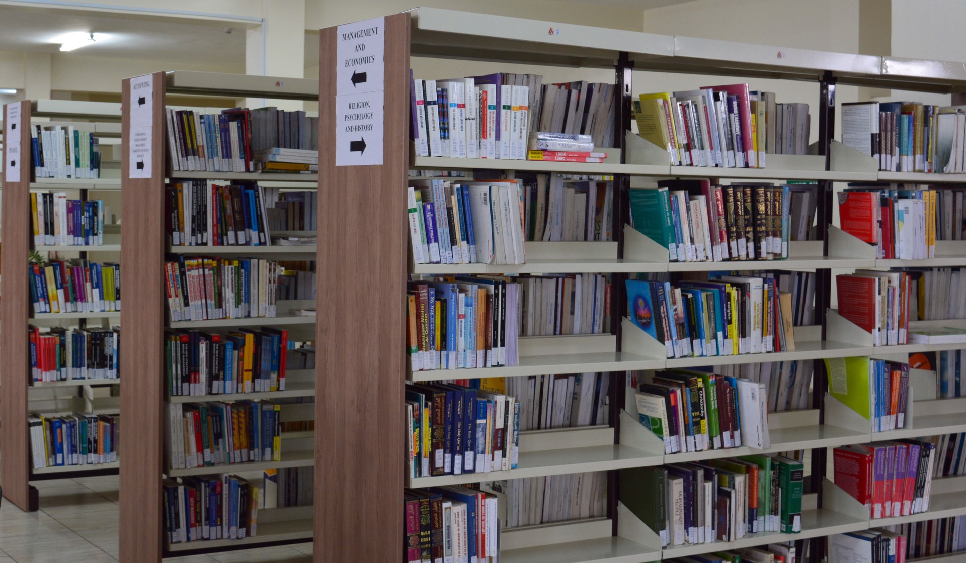 Library collections — Management, Economics, Religion & Psychology