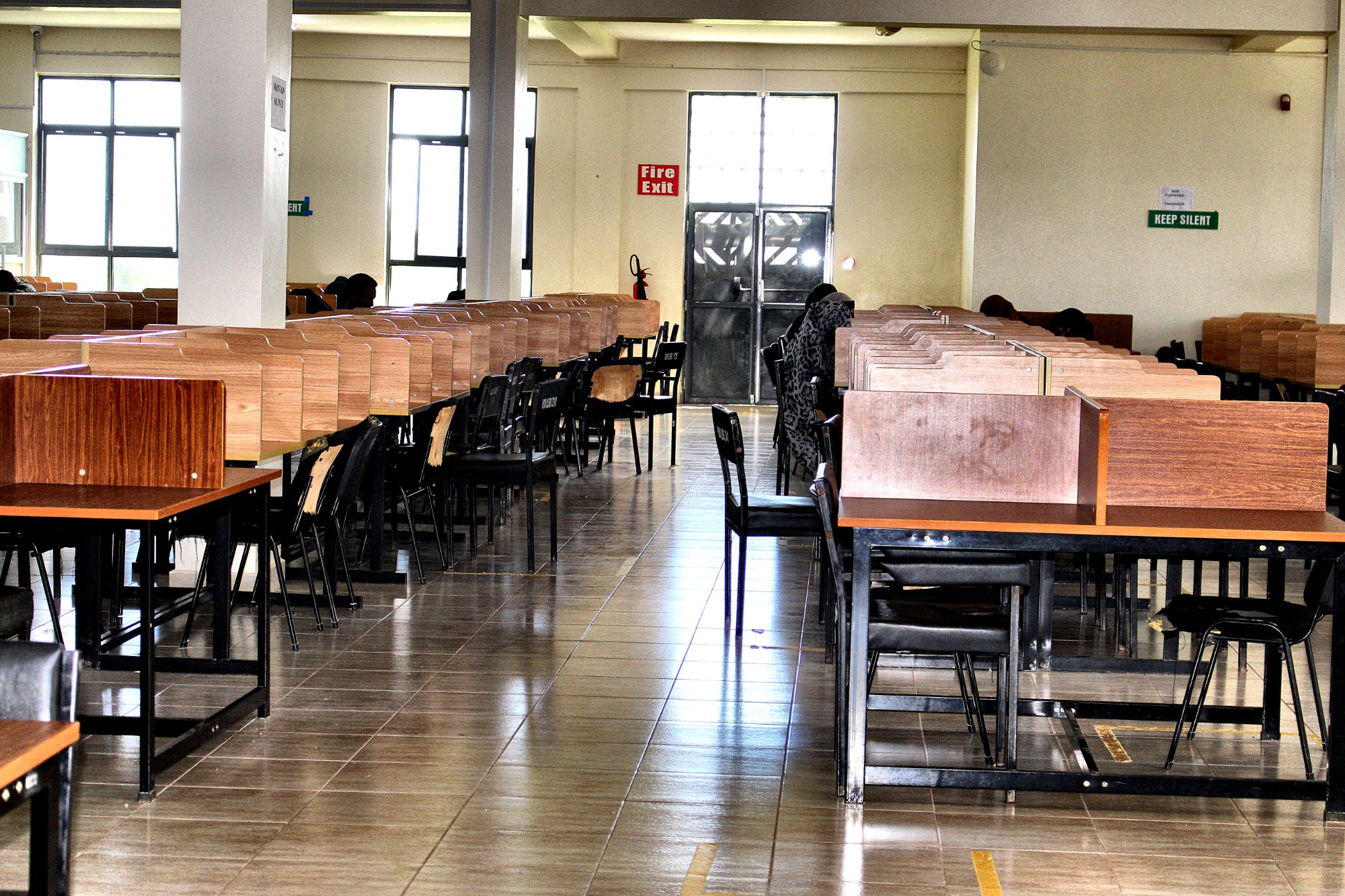 Individual study carrels